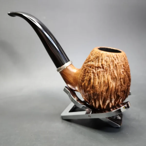 Rolando Negoita Walnut Carved Oom Paul Estate Briar Pipe, American Estates - Image 5
