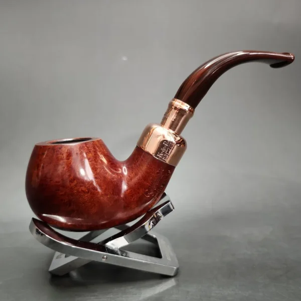 Peterson 2024 Christmas Pipe XL02 Smooth Apple Briar Pipe, FT, New - Image 5