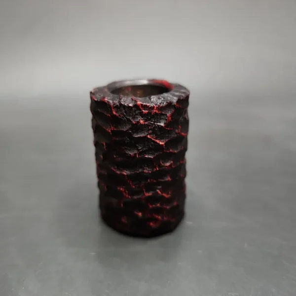 Peterson 2024 Christmas Pipe 701 Rusticated Poker Briar Pipe, FT, New - Image 5