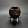 1946-1979 Sasieni Four Dot Rustic Melton Bulldog Estate Briar Pipe, English Estates - Image 5