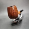 WO Larsen Straight Grain Pearl Smooth Brandy Estate Briar Pipe, Danish Estates - Image 5