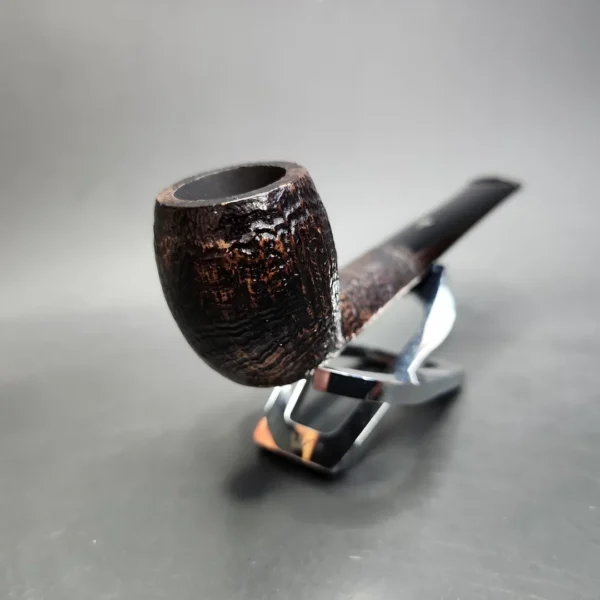 Mastro Geppetto Sandblasted Pear Estate Briar Pipe, Unsmoked - Image 5