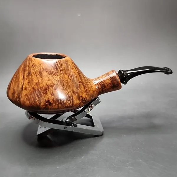 Poul Hansen Smooth Volcano / Ukulele Estate Briar Pipe, Danish Estates - Image 5