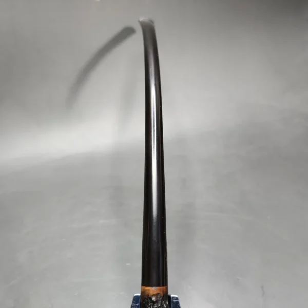 Brebbia Lectura Sandblasted Churchwarden Estate Briar Pipe, Italian Estates - Image 5