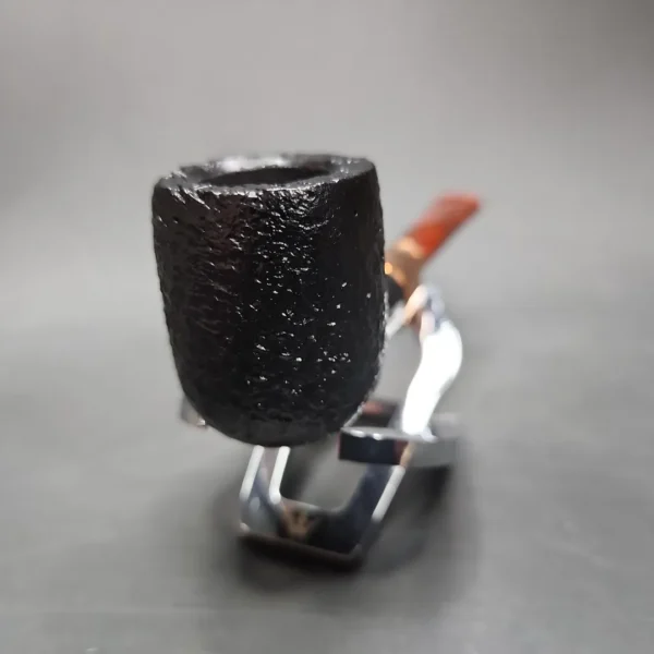Peterson 2024 Christmas Pipe 102 Sandblasted Billiard Briar Pipe, FT, New - Image 5