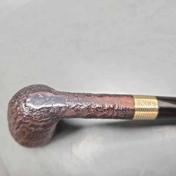 1968 Dunhill Shell 137 Gold Band Dublin Estate Briar Pipe, English Estates - Image 5