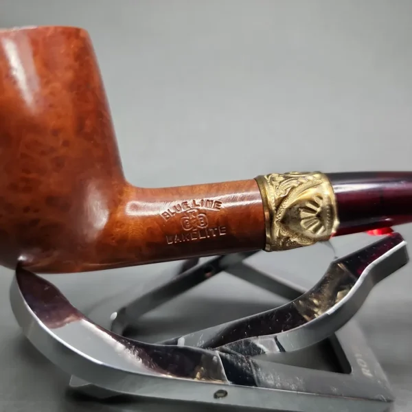 Pre-Kaywoodie KBB Blue Line Bakelite Billiard Estate Briar Pipe, Unsmoked - Image 5