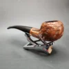 Mincer Era Custom-Bilt Rusticated Author Estate Briar Pipe, American Estates - Image 5