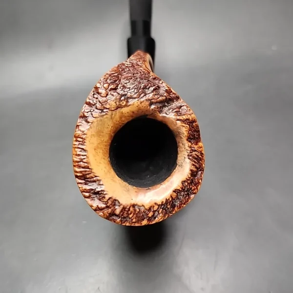 Sumer Smooth Freehand Estate Briar Pipe, 9mm - Image 5