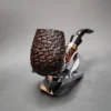 Adsorba by Gigi Rusticated Bent Brandy Estate Briar Pipe, Unsmoked, 9mm - Image 5