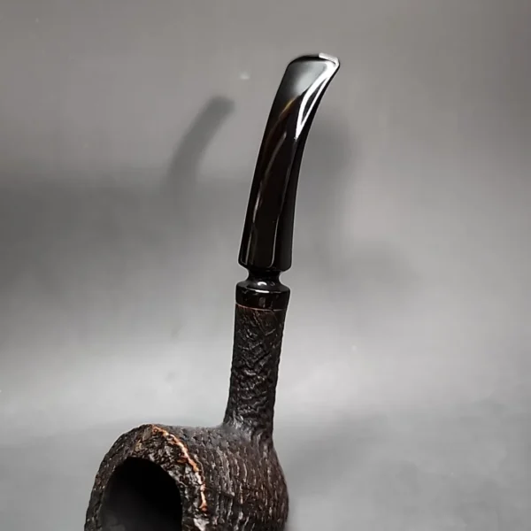 S Bang Pre-1984 Sandblasted Freehand Sitter Estate Briar Pipe, Unsmoked - Image 5