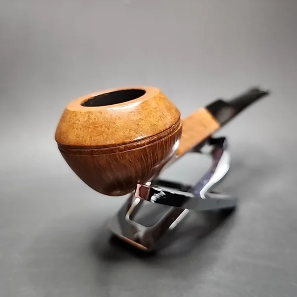 Max Schulte / Schulte's Smooth Bulldog Estate Briar Pipe, Unsmoked - Image 5