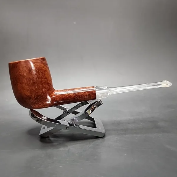 Lloyds Deluxe by Lorenzo Smooth Billiard Estate Briar Pipe, Italian Estates - Image 5
