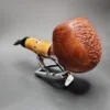 2003 Julius Vesz Hand Cut Bamboo Brandy Estate Briar Pipe, Canadian Estates - Image 5