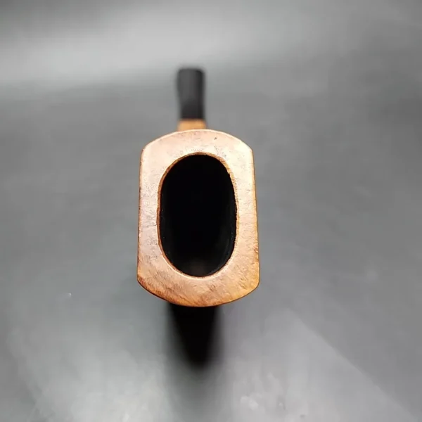 Joe Cortegiano Magnum Rusticated Zulu Estate Briar Pipe, Unsmoked - Image 5
