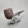 Wilshire Three Dots Rusticated Billiard Estate Briar Pipe, Swiss Estates - Image 5