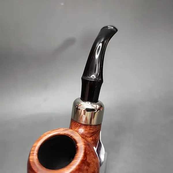 Peterson System Standard 302 Smooth Bent Apple Estate Briar Pipe, Irish Estates - Image 6