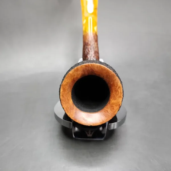 U-Briar Rusticated Anse Estate Briar Pipe, American Estates - Image 6