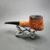 Pipe Tristan Rusticated Shape 55 Handmade Briar Pipe, New - Image 6