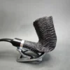 Sasieni 5Dot Sandblasted Freehand Estate Briar Pipe, English Estates - Image 6