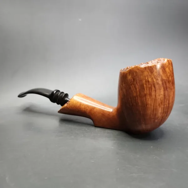 Max Schulte / Schulte's Smooth Freehand Sitter Estate Briar Pipe, American Estates - Image 6