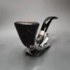 Brebbia 1997 Jubilee Calabash Sandblasted Estate Briar Pipe, Unsmoked - Image 6