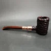 Peterson 2024 Christmas Pipe 701 Rusticated Poker Briar Pipe, FT, New - Image 6