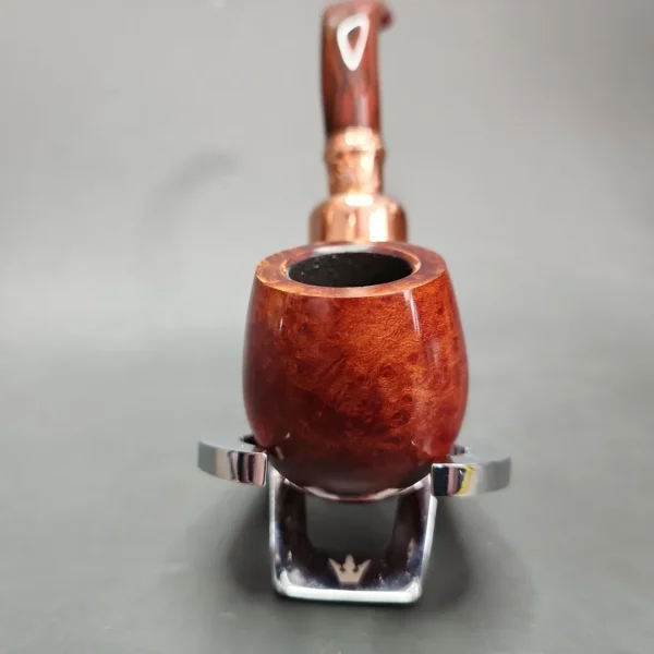 Peterson 2024 Christmas Pipe 221 Smooth Bent Billiard Briar Pipe, FT, New - Image 6