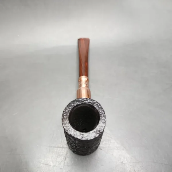 Peterson Christmas Pipe 2024 701 Sandblasted Poker Briar Pipe, FT, New - Image 6
