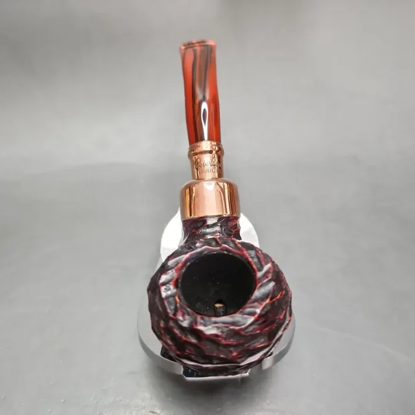 Peterson 2024 Christmas Pipe 999 Rusticated Rhodesian Briar Pipe, FT, New - Image 6
