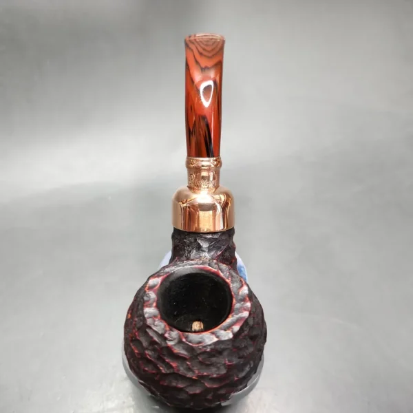 Peterson Christmas Pipe 2024 XL02 Rusticated Apple Briar Pipe, FT, New - Image 6