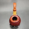 Xin Li Sandblasted Scoop Handmade Briar Pipe, New - Image 6