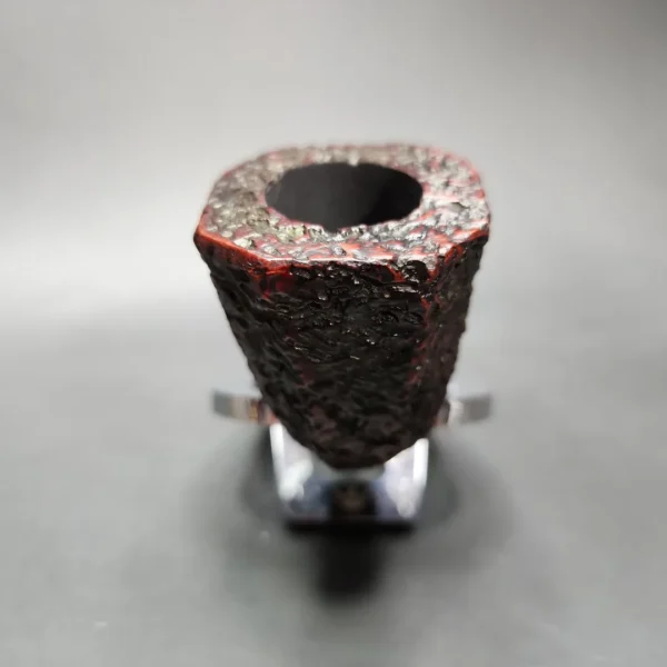 Mastro Geppetto Rusticated Panel Dublin Estate Briar Pipe, Unsmoked - Image 6
