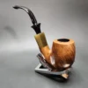 Savinelli Nonpareil 9614 Smooth Oom Paul Estate Briar Pipe, Italian Estates - Image 6