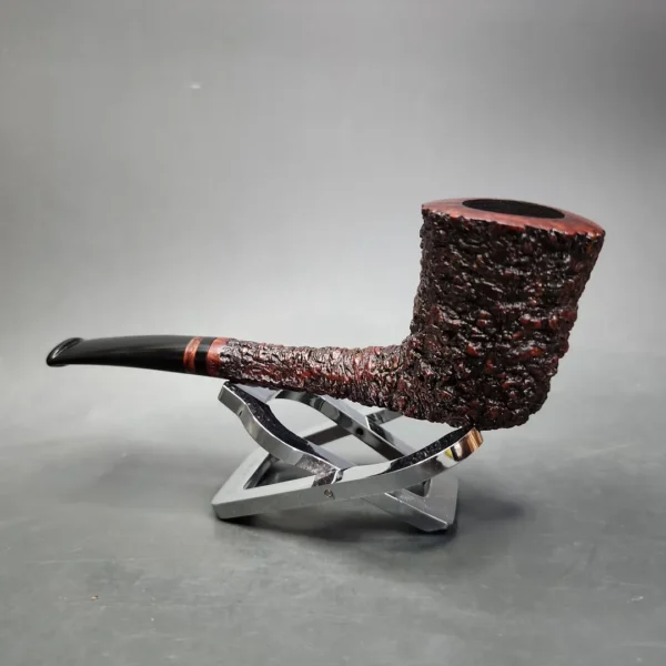 Paolo Becker Rusticated Zulu Estate Briar Pipe, Italian Estates - Image 6