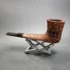 Savinelli Punto Oro Corallo 915 KS Rusticated Dublin Estate Briar Pipe, Italian Estates - Image 6