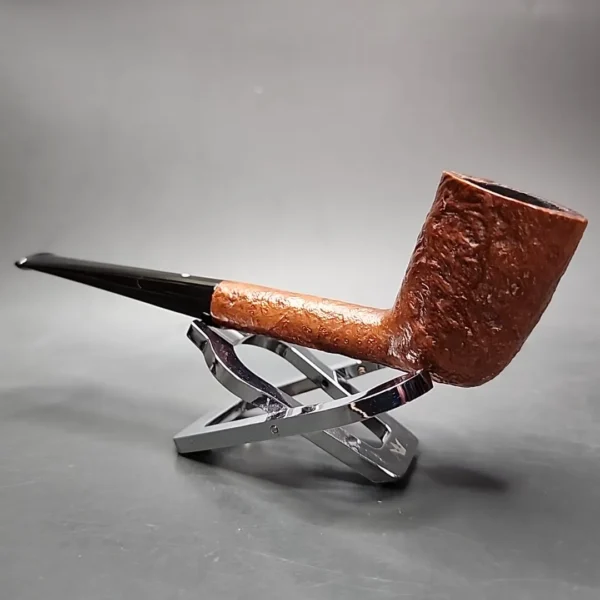 1963 Dunhill Tanshell 137 Sandblasted Dublin Estate Briar Pipe, English Estates - Image 6