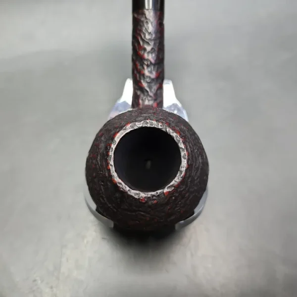 Bari Squash 7842 Sandblasted Rhodesian Estate Briar Pipe, Danish Estates - Image 6