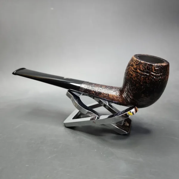 Mastro Geppetto Sandblasted Pear Estate Briar Pipe, Unsmoked - Image 6