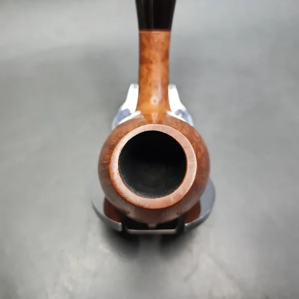 WO Larsen Straight Grain F Smooth Brandy Estate Briar Pipe, Danish Estates - Image 6