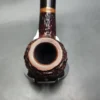 Savinelli Porto Cervo 673 KS Rusticated Bulldog Estate Briar Pipe, 6mm, Italian Estates - Image 6