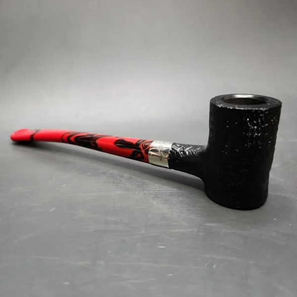 Peterson 2024 Halloween Pipe Sandblasted Tankard Briar Pipe, New - Image 6
