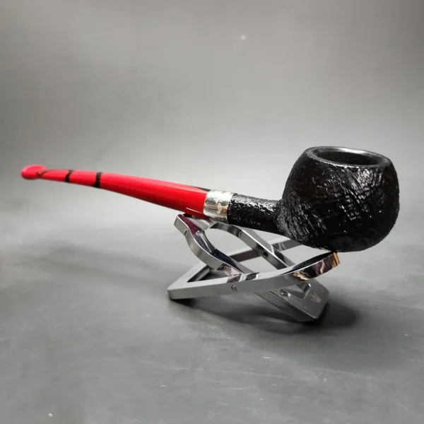 Peterson 2024 Halloween Pipe Sandblasted Prince Briar Pipe, New - Image 6