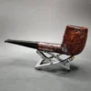 1965 Dunhill Shell LBS 4S Sandblasted Billiard Estate Briar Pipe, English Estates - Image 6