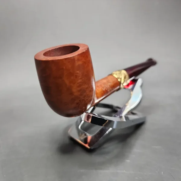 Pre-Kaywoodie KBB Blue Line Bakelite Billiard Estate Briar Pipe, Unsmoked - Image 6