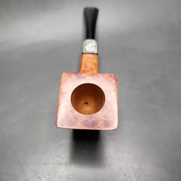 1995 Castello Limited Edition Trademark Smooth Panel Zulu Estate Briar Pipe, Unsmoked - Image 6