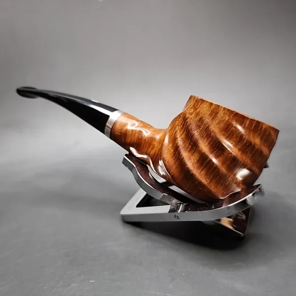 Castello "Castello" 4K Shape 55 Pot Estate Briar Pipe, Italian Estates - Image 6