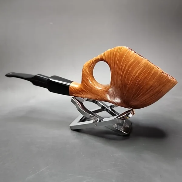 Sumer Smooth Freehand Estate Briar Pipe, 9mm - Image 6