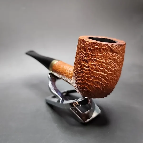 Novelli Sandblasted Billiard Estate Briar Pipe, Italian Estates - Image 6