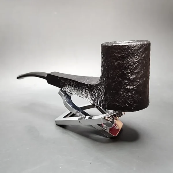 Medley by GBD Sandblasted Sitter Estate Briar Pipe, Unsmoked - Image 6